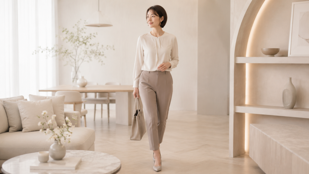 身体が硬くても自分らしく動ける40代女性