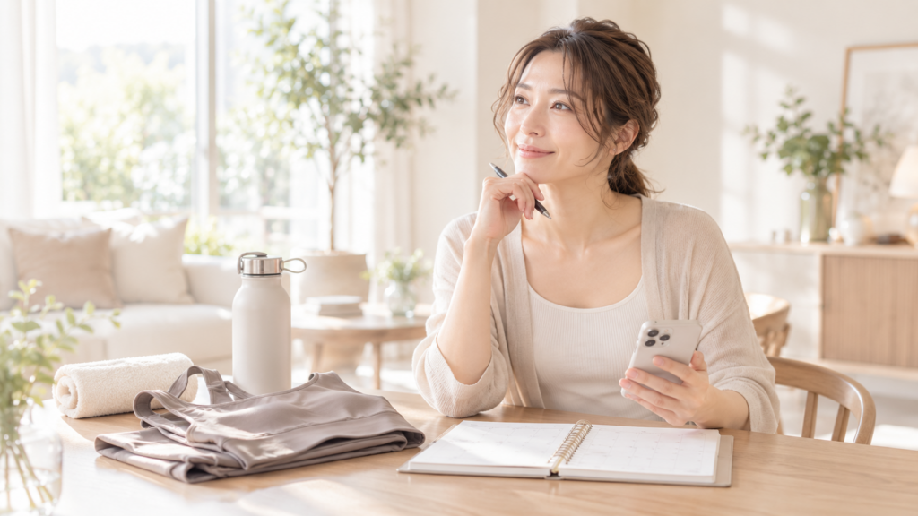 ピラティスを毎日やるべきか考える30代女性