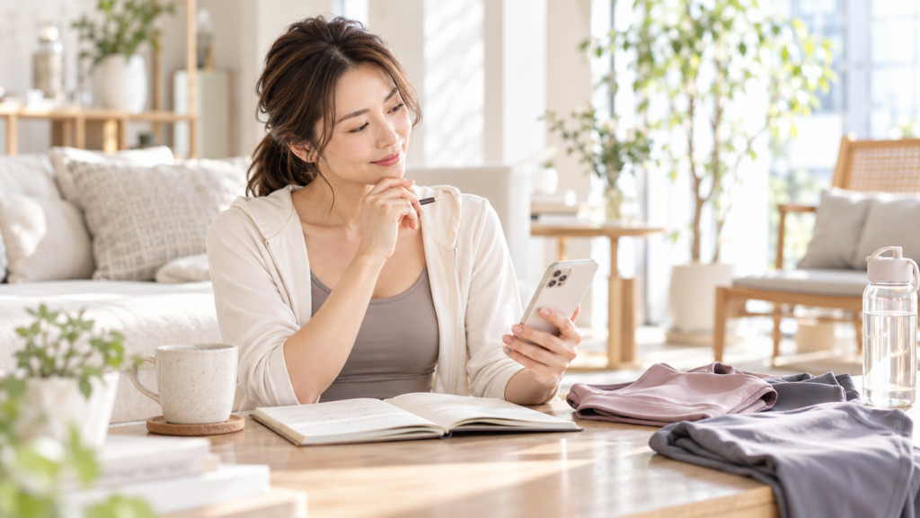 ピラティスの効果を感じないと悩む40代女性